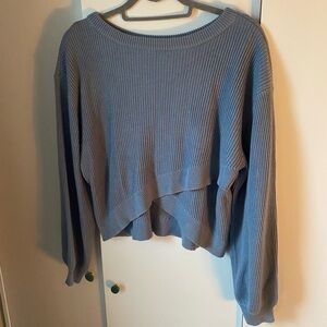lululemon athletica Reversible Cropped Sweater